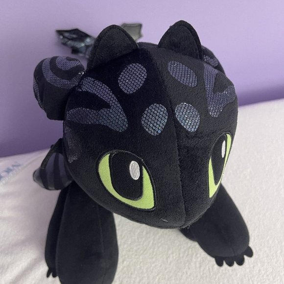 How to Train Your Dragon Toothless Stuffed Animals Plush Toy - Picture 3 of 9